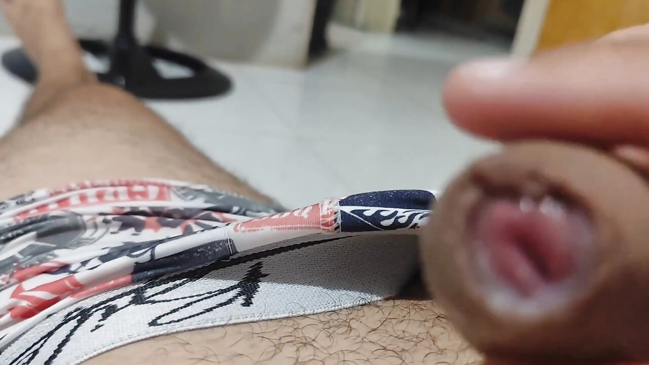 Multiple Orgasm in Manual Massage on the Glans.