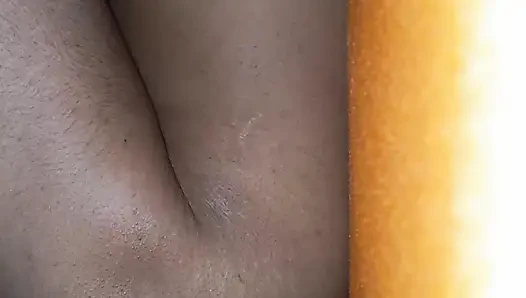 Desi saree romantis pasangan india asli