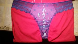 Cum on wifes panties 11