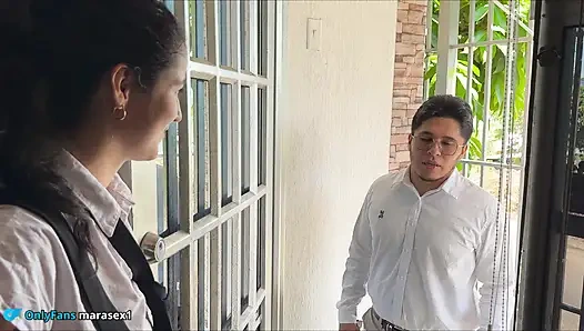 HOT LATINA SURPRISES FUCKED AND LEAVES SPEECHLESS