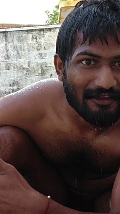 XHard - Outside Bathing Video Kumbha Manoj Kumar | Clip 2