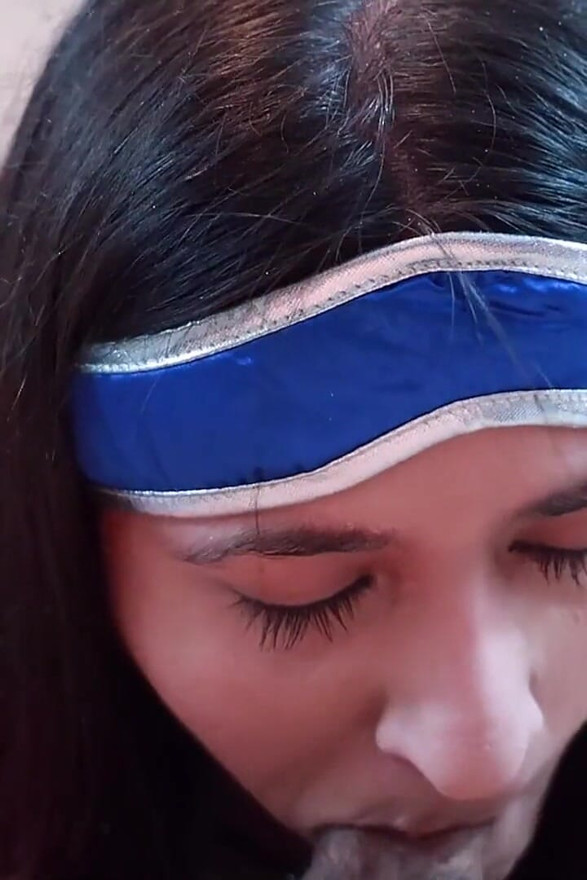 Kitana Sucks a Juicy Cock