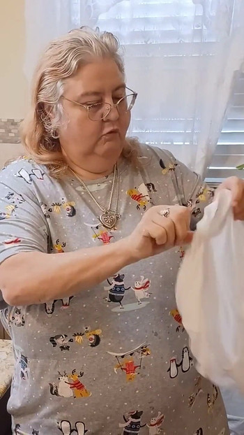 Washing My White Granny Panties for Client!