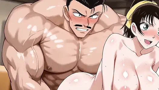 Kogoro X Kazuha (conan)