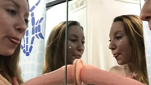 I Practice Deep Blowjob for Your Hard Cock