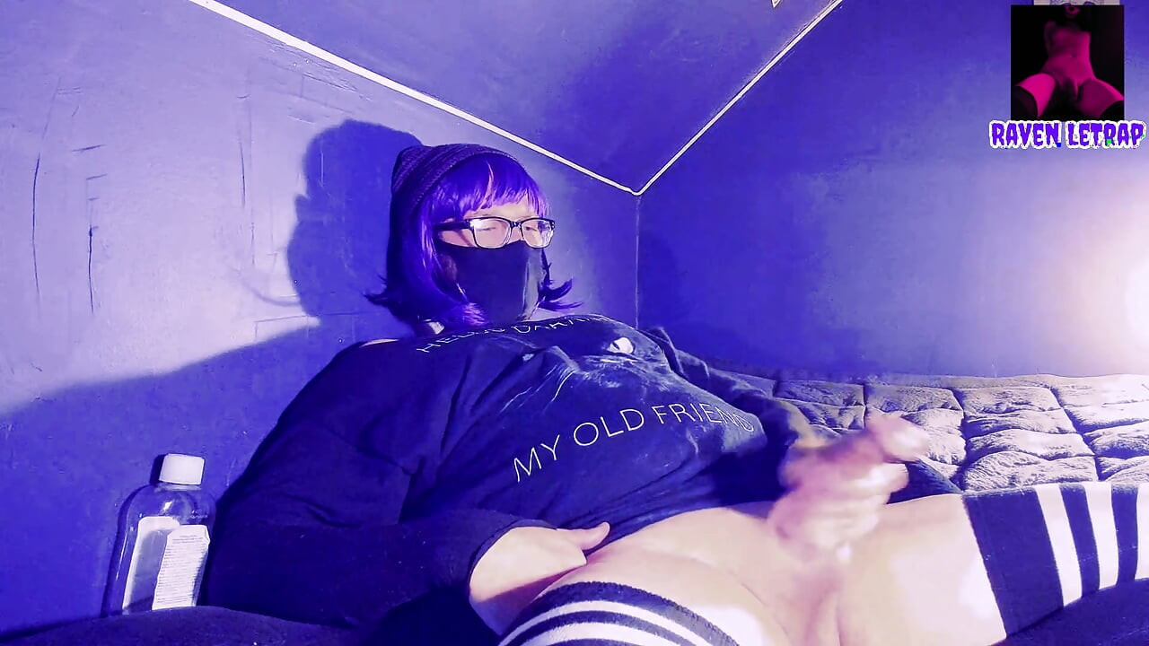 three orgasms with Raven LeTrap