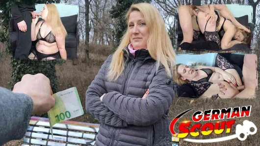 Niemiecki harcerz - krągła mamuśka Sabrina podniosła się i zerżnęła w Berlinie