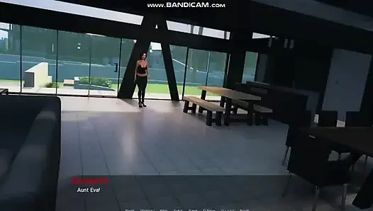 Evden uzakta - teyze Eva banyoda birlikte seks yapıyor