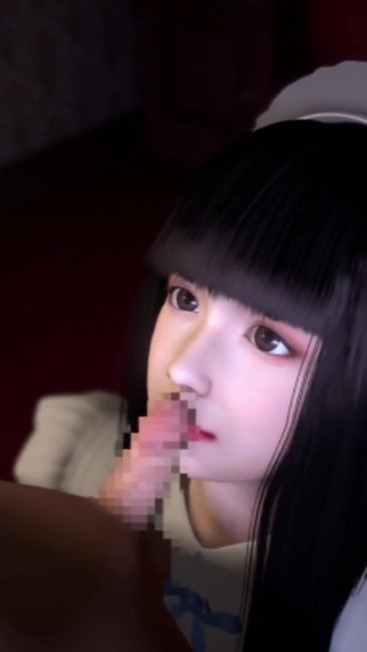 Captivating moment from "Cute maid blow small dick - Hentai 3d 94"