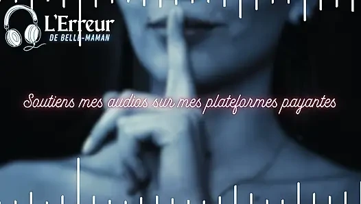 Step-mom sucks you by mistake - French audio rp