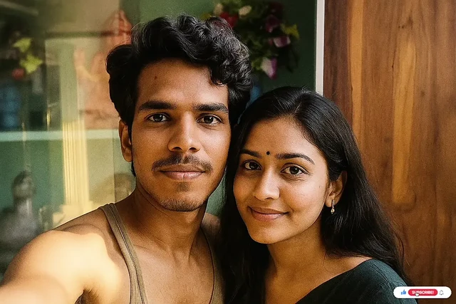 Indian Village New Girlfriend enjoys New house by -Snapchat143