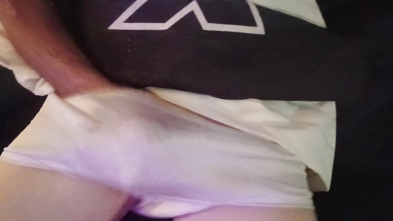 Playing in my friends mom's panties only