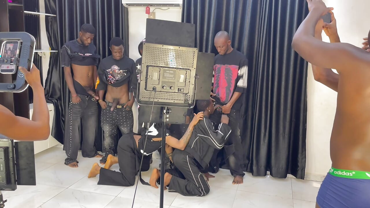 Behind the Scenes All Black Men Party Part 1