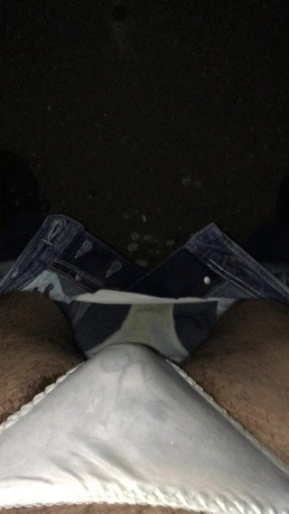 Pissing through my panties into my jeans