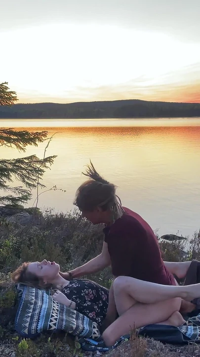 Outdoor Sex by the Water - Rosyskye