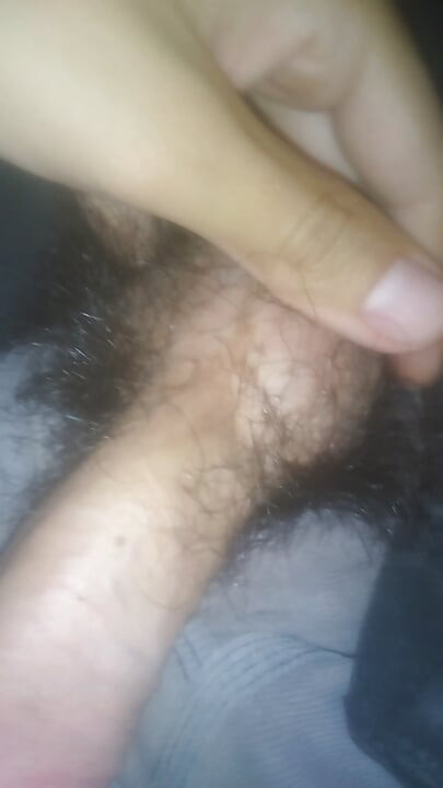 Showing my boxer with my penis out