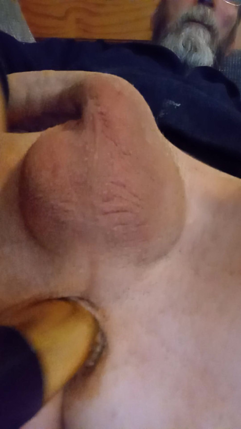 playing with my ass with a dildo2