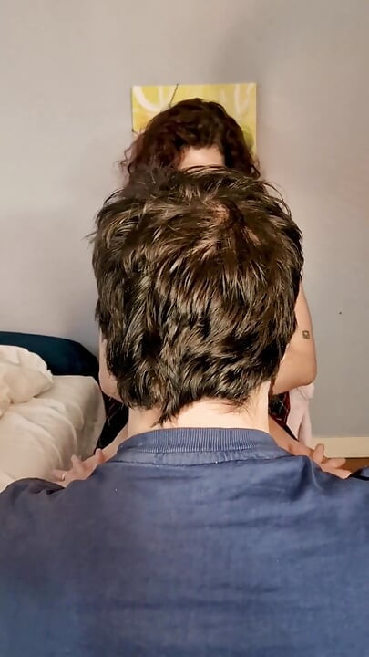 Pleasing Melody, Sucking and Fucking Her Until They Cum Together