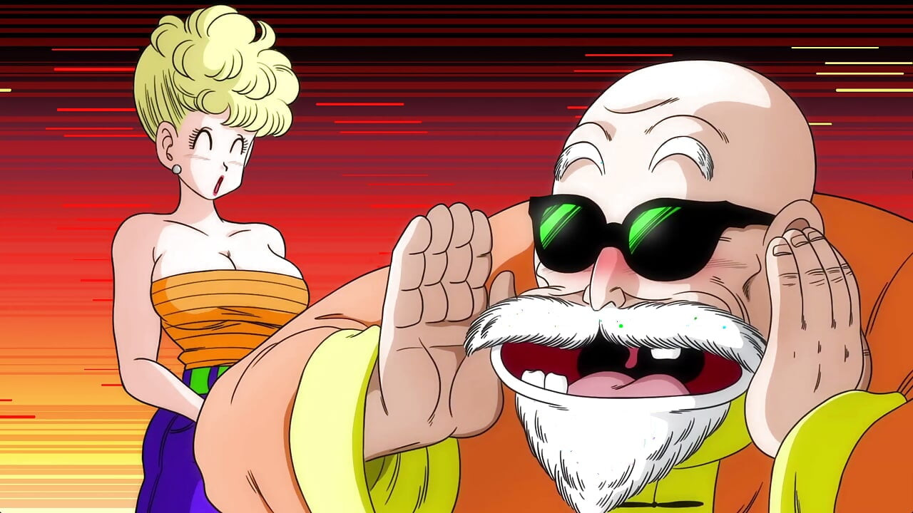 Kame Paradise - Roshi Fucking Panchy at Bulma's House
