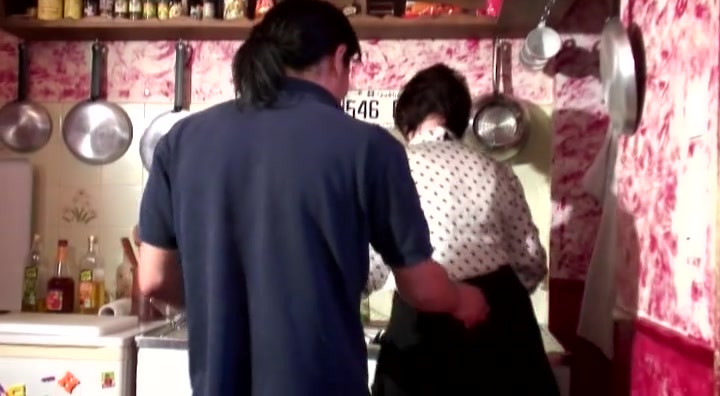 French chick with dark hair making a dude cum like never before