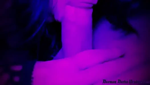 Hot WIFE vibes pussy & clit with Hitachi Wand & rides that DICK