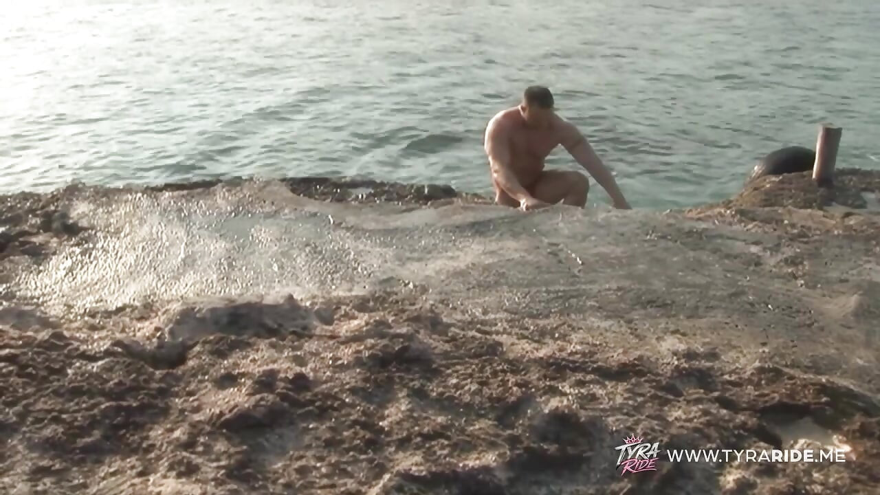 Brunette Enjoys Wild Sex on Boat Beach and Couch