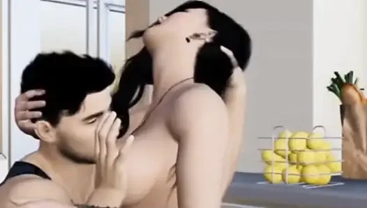 Sauteli maa ko ghodi bana ke mast jamkar choda jab papa tv dekh rhe the