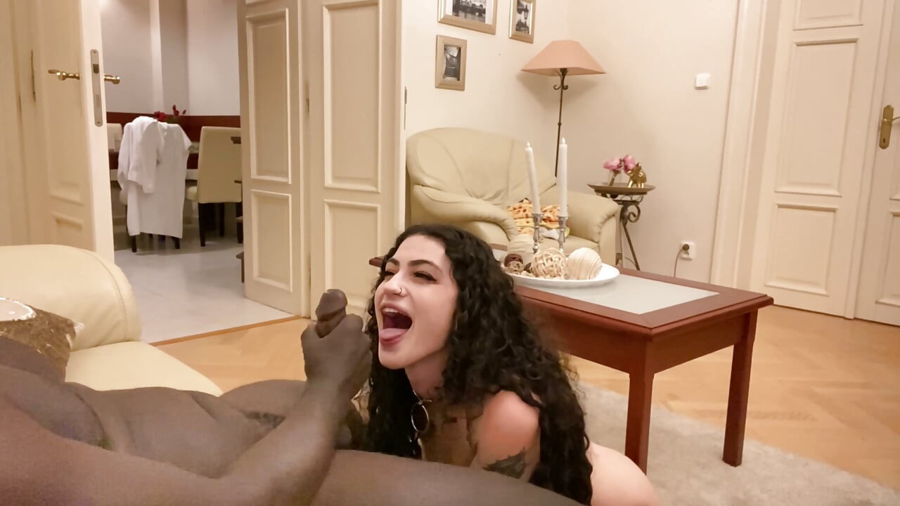 Lydia Black Teen Slut Rough Ass Gaping with BBC and Cum in Her Mouth