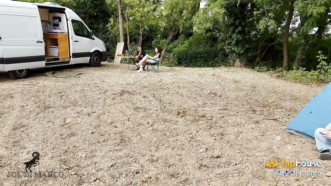Camping in Italy Ended up in an Orgy