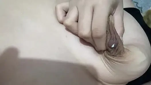 My tits full of milk