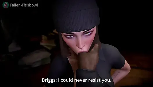 Erkek arkadaşıyla 3 boyutlu çizgi film kız arkadaş