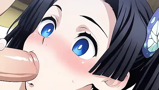 Versi sederhana Kimetsu No Yaiba Kanzaki Aoi Hen (AI)