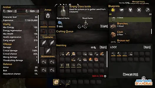 Ep11: Upgrade Stonehouse: Kamar / Kamar Mandi dan Kerajinan Senjata Perunggu di Pulau Jahat