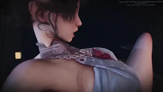 B059'u öner iki cadı hırsızı sikiyor ve onu dildo olarak kullanıyor, vajinalarına sokuyor. Hırsız o zaman Swallo'ydu