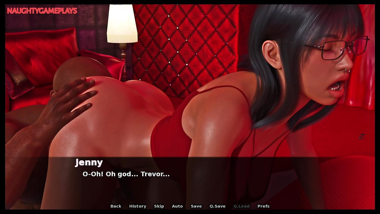 Minha namorada quer um trio parte 01 - puta rabuda chupa e fode enorme bbc - jogo pornô 3D