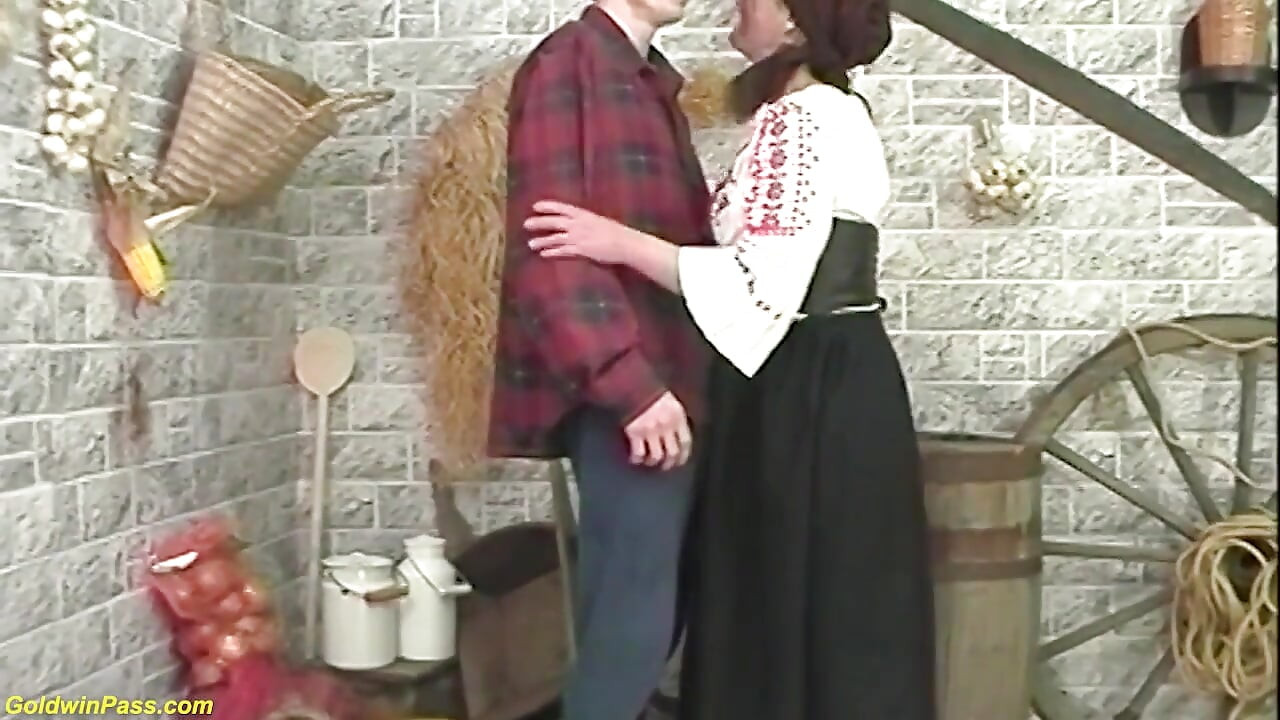 Crazy ugly 83 years old grandma needs rough