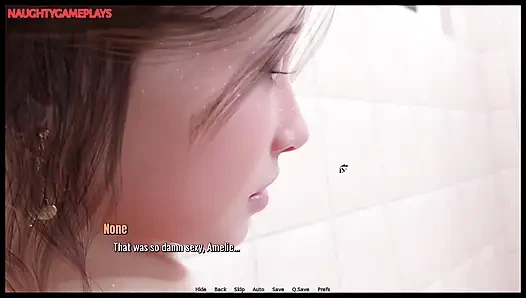 HeartProblems Part 40 - Shower Sex With Hot Stepmom - 3D Porn Game