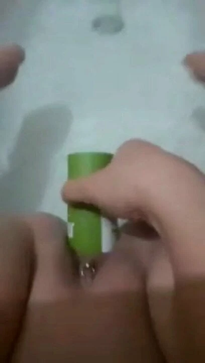 Bizarre insertion: masturbating with air freshener can