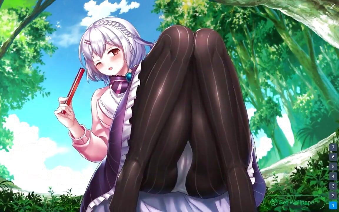 Élő Waifu háttérkép - 20. rész - Sexy Wizzard by Loveskysan