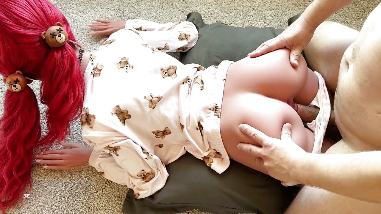 What if we put an endoscope camera inside the pussy of an expensive doll?