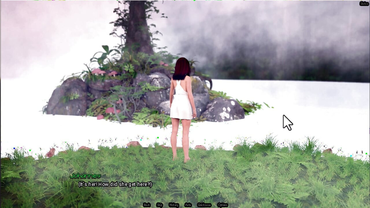 Radiant #11, fingering myself in the woods