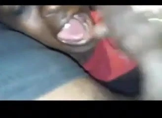Black whore tries to run from the load lol