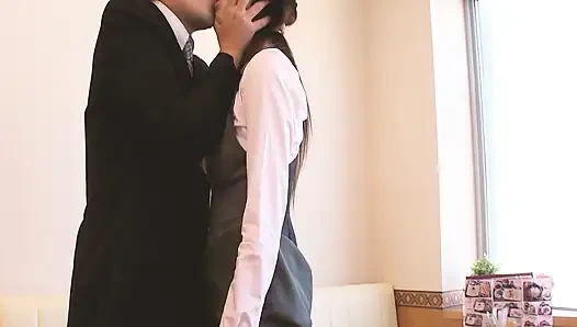 Oriental Boobs Scene-1_elegant Busty Japanese Woman Enjoys Creampie Ending