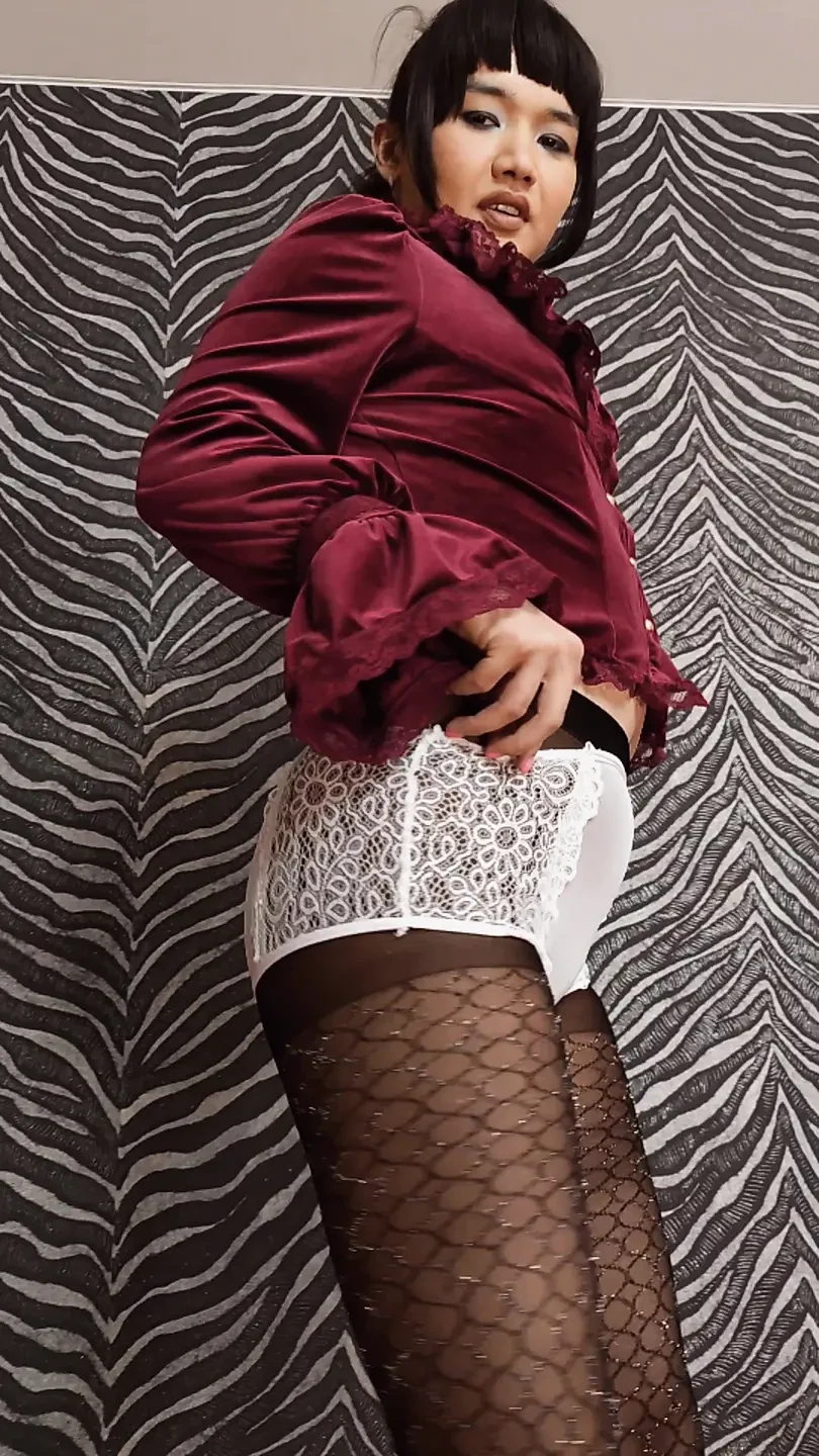 Ponny Letany Dancing and Showing Her Sweet Ass and Sexy Legs in High Heels