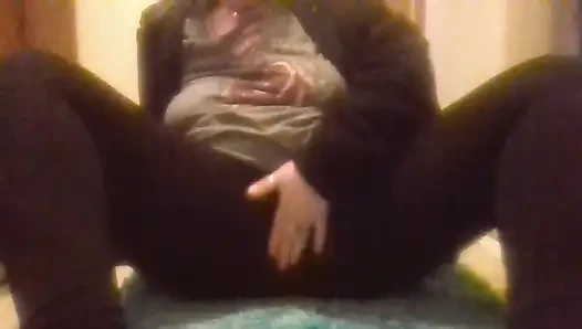 Sexy heiße feuchte muschi vibriert