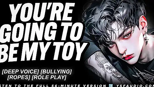 m4f asmr roleplay - Mean Goth Bully EDGES You To TEARS