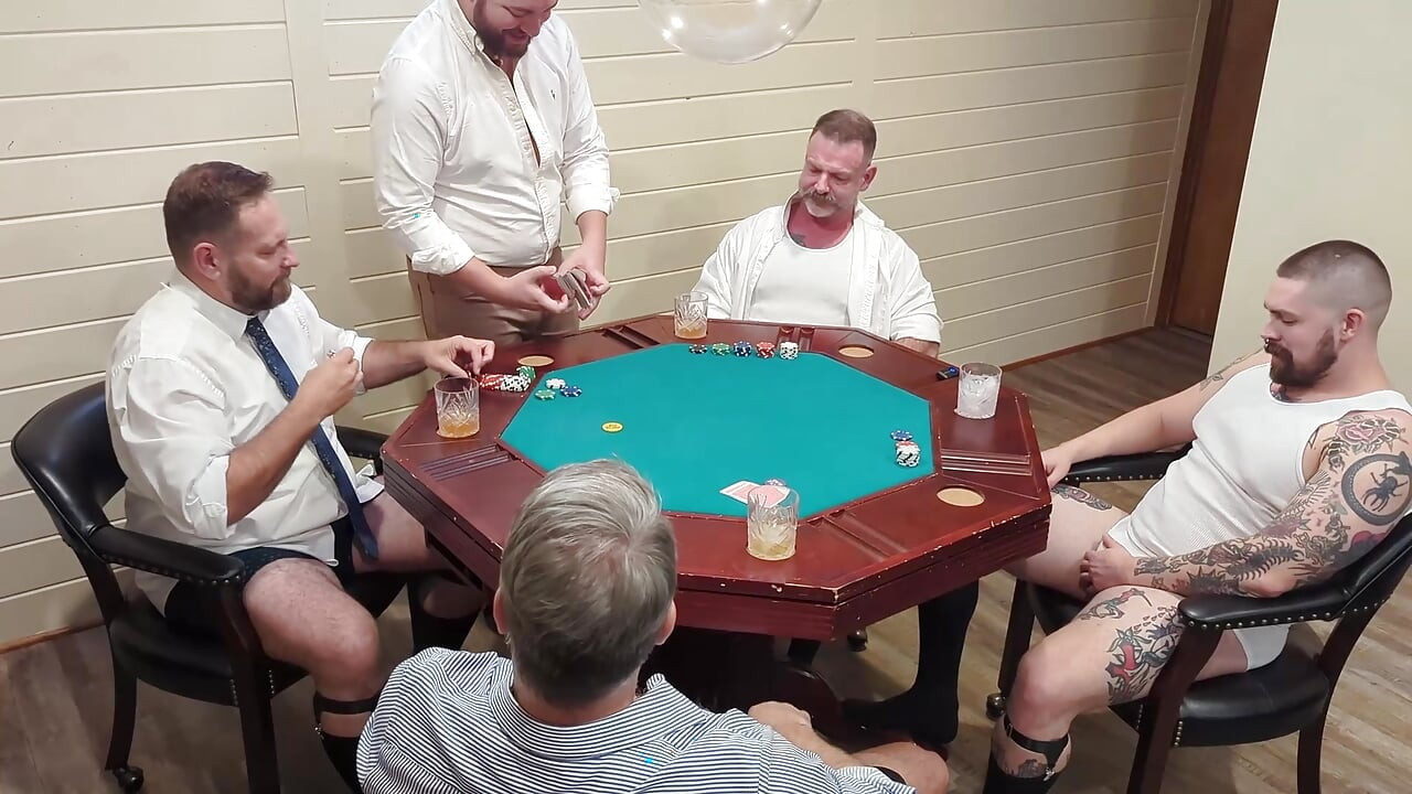 Poker Night turns into huge bear orgy