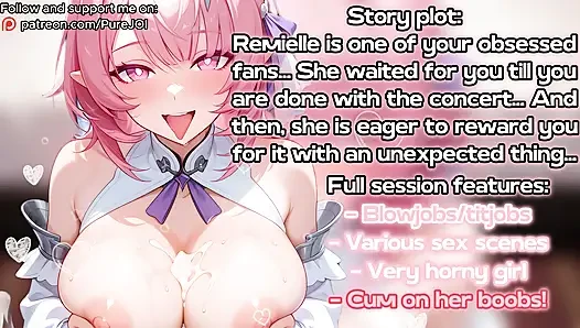 Your obsessed fan Remielle wants to confess herself (Sex JOI)