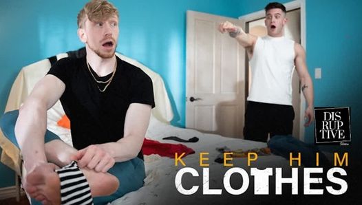 Creepy Muscle Jock Caught Wearing Stepbrother's Cum Filled Socks