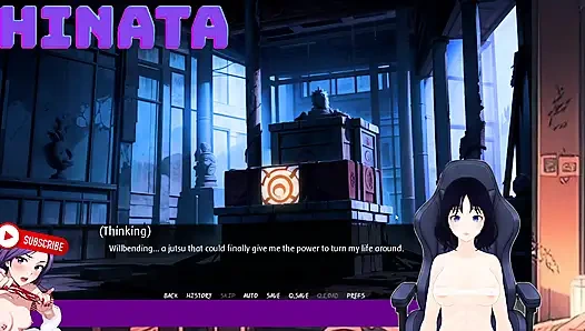 I spy on HINATA NAKED. Shinobi Secrets part 2